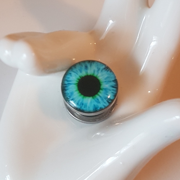 👁‍🗨 Blue Eye Ear Plug - Picture 5 of 7